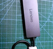 聯(lián)想（lenovo）Type-c擴展塢USB分線(xiàn)器hub擴展器網(wǎng)口延長(cháng)線(xiàn)VGA轉換器HDMI 4K轉接器讀卡器PD100W拓展塢BY11(金屬) 曬單實(shí)拍圖