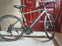 永久700C公路自行車(chē)21變速彎把碟剎成人男女兒童城市通勤休閑單車(chē)灰 曬單實(shí)拍圖