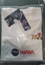 NASA GISS官方潮牌聯(lián)名短袖t恤港風(fēng)寬松純棉卡通春夏半袖男上衣 白色 XL  曬單實(shí)拍圖