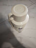 摩飛電器（Morphyrichards）電熱水壺便攜式燒水壺旅行熱水壺燒水杯真空保溫壺不銹鋼保溫瓶大容量戶(hù)外 MR6061 1L 椰奶白 曬單實(shí)拍圖
