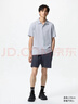 優(yōu)衣庫男裝女裝DRY-EX速干POLO衫短袖T恤運動(dòng)透氣475373 03 灰色 L /175/100A 曬單實(shí)拍圖