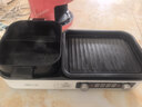 小熊（Bear）烤涮一體兩用鍋 烤肉鍋電烤盤(pán) 家用電燒烤爐火鍋烤肉一體多功能鍋 鴛鴦鍋分體可拆洗分區控溫L21D2 曬單實(shí)拍圖