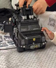 Holy STONE警車(chē)玩具車(chē)超大號特警察車(chē)裝甲車(chē)越野兒童特種防爆玩具小汽車(chē)男孩 特大號劍齒虎【1:16】導彈+噴霧 慣性+聲光+可開(kāi)門(mén)1-3歲生日禮物 曬單實(shí)拍圖