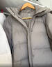 優(yōu)衣庫女裝無(wú)縫羽絨大衣/外套夾克481137 06 鉛灰色 S /155/80A 曬單實(shí)拍圖