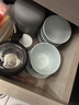 MUJI波佐見(jiàn)燒 豆皿 小碟子 蘸料碟 涼菜碟 調味碟 吐骨碟 家用 直徑10cm MDR57A4A 曬單實(shí)拍圖