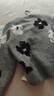絲柏舍圓領(lǐng)毛衣2025秋裝新款女裝撞色花朵套頭寬松款長(cháng)袖上衣 曬單實(shí)拍圖