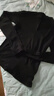 別語(yǔ)深V領(lǐng)修身打底衫女春秋氣質(zhì)顯瘦高級感長(cháng)袖t恤緊身上衣 黑色  XL  曬單實(shí)拍圖