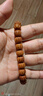 藏鴻閣 猴頭雕刻京八棱手串正圓矮樁粗筋小核桃雕刻單圈文玩男女士手串 猴頭京八棱丨蜜蠟隔片款12mm 曬單實(shí)拍圖