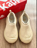 卡帕（Kappa）棉鞋女鞋冬季加絨加厚短筒靴子女款保暖防滑雪地靴 灰卡其 38 曬單實(shí)拍圖
