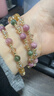 憶奴嬌 如寄彩色碧璽水晶首飾手串個(gè)性飾品多圈百搭手鏈女優(yōu)雅復古時(shí)尚 圖片色 曬單實(shí)拍圖