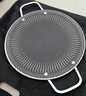 探險者烤盤(pán)戶(hù)外燒烤盤(pán)韓式烤肉鍋露營(yíng)家用316不銹鋼卡式爐電磁爐雙用 316不銹鋼烤盤(pán)+收納袋【43CM】 曬單實(shí)拍圖