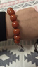 石玥珠寶收藏級12-13mm涼山南紅瑪瑙手串轉運珠手鏈男女士款 水晶瑪瑙 曬單實(shí)拍圖