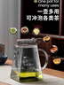 八千行泡茶壺飄逸杯茶水分離玻璃茶具懶人喝茶過(guò)濾辦公室家用沖沏茶神器 曬單實(shí)拍圖