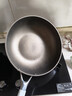 KIWICOO德國有鈦無(wú)涂層陶瓷不粘鍋炒鍋家用平底炒菜鍋電磁爐燃氣灶專(zhuān)用 【0涂層】鈦金陶瓷鍋 30cm 曬單實(shí)拍圖