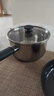 雙立人（ZWILLING）奶鍋湯鍋不銹鋼抗黃無(wú)涂層嬰兒輔食鍋一人食熱奶泡面煮面鍋18cm 曬單實(shí)拍圖
