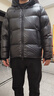 駱駝飛金鵝絨服男冬季新款情侶保暖連帽羽絨服極寒羽絨衣男M35CAPN145 曬單實(shí)拍圖