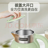 格來(lái)德（Grelide） 燒水壺304不銹鋼家用電水壺熱水壺1.5L一體無(wú)縫雙層防燙電熱水壺開(kāi)水壺自動(dòng)斷電D2315豆蔻綠 曬單實(shí)拍圖