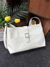 CinvaiKrose小c&k包包女包通勤hobo包包女2026新款斜挎包百搭單肩腋下包 米白色Off-white 曬單實(shí)拍圖