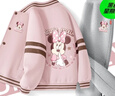 迪士尼（Disney）童裝兒童春季套裝2026新款女童美式棒球服上衣潮酷男童外套運動(dòng)褲 曬單實(shí)拍圖