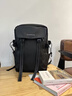 潮句新款雙肩包男輕便通勤書(shū)包大學(xué)生女電腦背包戶(hù)外旅行籃球書(shū)包 黑色 曬單實(shí)拍圖