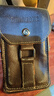 途尊新款手機掛腰皮套穿皮帶腰包男手機包多功能腰間包防水工地手機套 棕色大號（可放7.5英寸手機） 曬單實(shí)拍圖