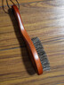 仟居佳鞋油刷馬毛長(cháng)柄軟毛鞋刷掃床刷毛刷皮鞋清潔拋光上油實(shí)木鬃毛刷子 酒紅色 曬單實(shí)拍圖