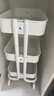 宜家（IKEA）拉斯克家居小推車(chē)三層置物架移動(dòng)茶水桌客廳咖啡桌廚房?jì)ξ锸占{架 白色小號 28*38*61cm 曬單實(shí)拍圖