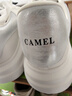 駱駝（CAMEL）板鞋男百搭經(jīng)典小白鞋增高厚底休閑鞋 L15S548064 白/黑(男款) 43 曬單實(shí)拍圖