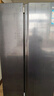 海爾（Haier）盛宴618L對開(kāi)門(mén)冰箱黑金凈化一級能效風(fēng)冷無(wú)霜超大容量藍色BCD-618WGHSSEDBL國家補貼 曬單實(shí)拍圖