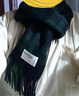 The Edinburgh Woollen Mill圍巾Edinburgh蘇格蘭愛(ài)丁堡女士格子羊毛冬季圣誕新款送禮盒 BLACK WATCH 墨玉青花 曬單實(shí)拍圖