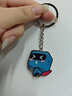 中國建筑ci藍寶金屬鑰匙扣中建CI鋅合金精致藍色卡通系列掛件批量 合金鑰匙扣 曬單實(shí)拍圖