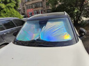 久創(chuàng  )大眾汽車(chē)遮陽(yáng)前擋風(fēng)玻璃遮陽(yáng)簾遮陽(yáng)板防曬隔熱夏季前擋 適用途觀(guān)L【炫彩鐳射丨可折疊收納】 無(wú)傘桿不磕大屏【贈收納袋】“0透光” 曬單實(shí)拍圖