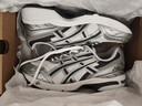 亞瑟士ASICS運動(dòng)休閑鞋男女同款復古老爹鞋透氣慢跑鞋運動(dòng)鞋 GEL-1090 白色/銀色 42.5 曬單實(shí)拍圖