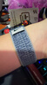 適用蘋(píng)果手表表帶耐克applewatch10 11 9 8尼龍nike回環(huán)Ultra表帶 新配色【NK灰配藍】同款 【46mm】適用Apple Watch10代/11 曬單實(shí)拍圖
