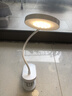 公牛（BULL）臺燈護眼學(xué)習夾子led充電便攜式可充電宿舍床頭燈讀寫(xiě)燈 【A級照度】皓月白 1800室安 5W 曬單實(shí)拍圖