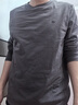 蕉下（beneunder）長(cháng)袖T恤男士衛衣氣絨服保暖打底衫圓領(lǐng)寬松舒適CL010石墨灰L 曬單實(shí)拍圖
