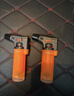 雷曼（LEHMAN）601橘色防風(fēng)打火機5只充氣點(diǎn)火器雪茄點(diǎn)香點(diǎn)艾灸點(diǎn)艾條專(zhuān)用直沖 曬單實(shí)拍圖
