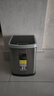 EKO智能感應垃圾桶10L灰鋼家用大號不銹鋼衛生間廚房張若昀推薦9208 曬單實(shí)拍圖