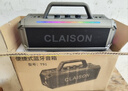 CLAISON【柏林之聲】藍牙音箱高音質(zhì)音響話(huà)筒一體自帶聲卡廣場(chǎng)舞家庭KTV套裝戶(hù)外K歌便攜式大功率低音炮 灰色【雙話(huà)筒】300W丨震撼音效 曬單實(shí)拍圖