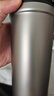 京東京造 鈦健康咖啡杯【內外純鈦】保溫便攜隨行高檔送禮水杯 灰520ml 曬單實(shí)拍圖