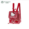 綠光派對 THE GREEN PARTY正版hellokitty雙肩包女高顏值通勤貓咪手提斜挎包 莓果雙肩包 曬單實(shí)拍圖