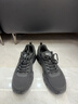 安踏男鞋運動(dòng)鞋男春夏季男士軟底網(wǎng)面透氣跑步鞋休閑鞋皮面防水鞋子男 【熱賣(mài)推薦款春季新款男鞋】黑色 44 （10碼） 曬單實(shí)拍圖