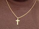 周生生永系列黃金吊墜 足金十字架掛墜 不含素金項鏈 86202P計價(jià) 2克 曬單實(shí)拍圖