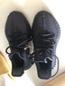 阿迪達斯YEEZY350黑瑪瑙椰子透氣青少年學(xué)生運動(dòng)休閑鞋 36.5 曬單實(shí)拍圖