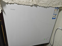 海爾（Haier）200L單溫冰柜小型家用小冰柜減霜一級能效冷藏冷凍轉換深冷冷柜小冰箱BC/BD-200GHW9D國家補貼 曬單實(shí)拍圖