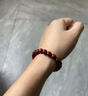 蔓笙小葉紫檀手串男士佛珠手鏈老料血檀香木單圈文玩串珠盤(pán)玩手把件 小葉紫檀手串【10MM】 曬單實(shí)拍圖