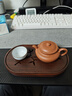南山先生干泡茶盤(pán)木制儲水小茶臺功夫茶具配件托盤(pán)江南重竹茶盤(pán) 疏影重竹干泡盤(pán)_小號 曬單實(shí)拍圖