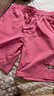 肯奈迪（KENNAIDI）小狗刺繡短褲男女夏季外穿美式速干運動(dòng)褲子休閑五分中褲 粉色-小狗褲 XL 曬單實(shí)拍圖