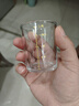 二兩白酒杯描金帶刻度家用高檔酒具2兩杯套裝鋼化玻璃杯啤酒杯子 2兩刻度白酒杯(6只裝) 曬單實(shí)拍圖