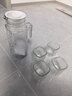 錘紋玻璃杯涼水壺家用套裝初雪水杯冷水壺帶貼紙ins風(fēng)玻璃杯 錘紋套裝一壺四杯【1000ml+200ml*4】 曬單實(shí)拍圖